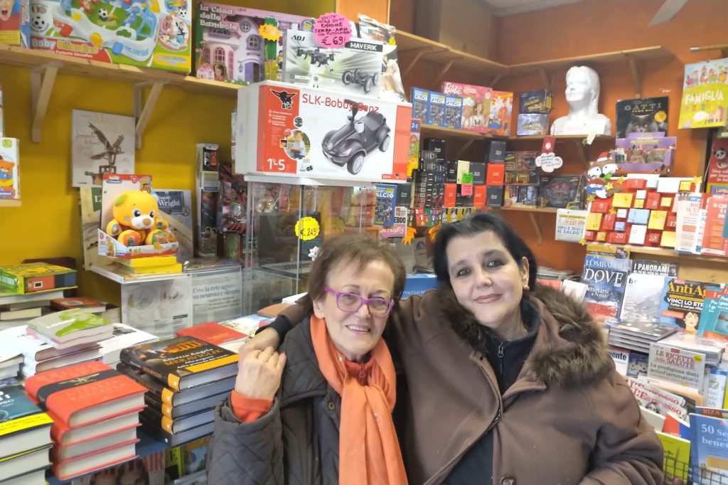 Luciana Cappelli, 81 anni, e Marina Mariani, 56 anni