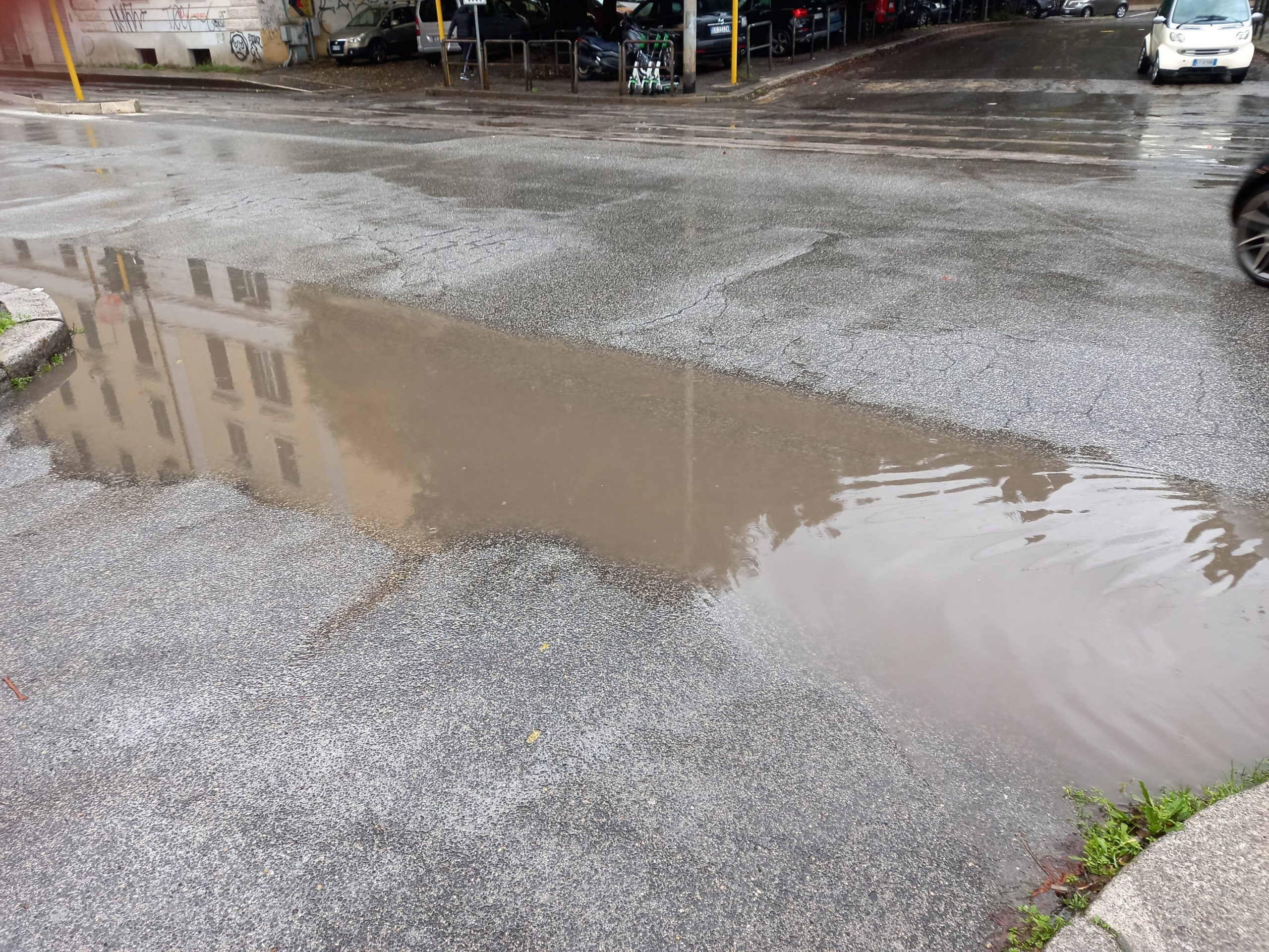 strade allagate flaminio