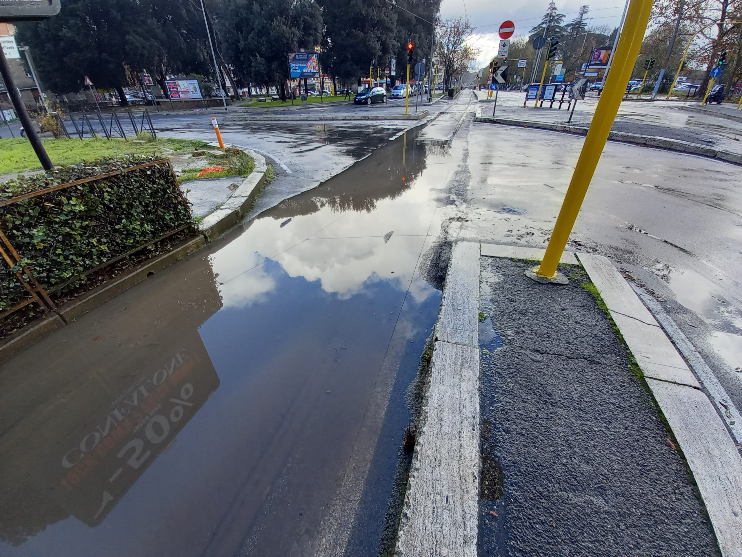 strade allagate flaminio