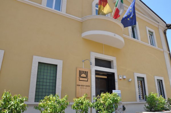 La sede del Roma Scout Center nella zona di piazza Bologna