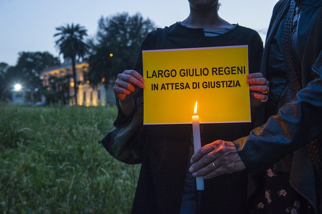 AGOSTO - Manifestazione a Villa Ada per chiedere giustizia per Guido Regeni