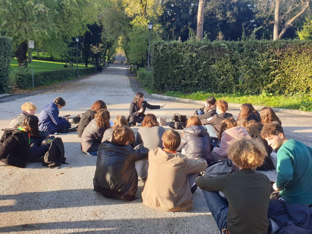 L'incontro a Villa Borghese