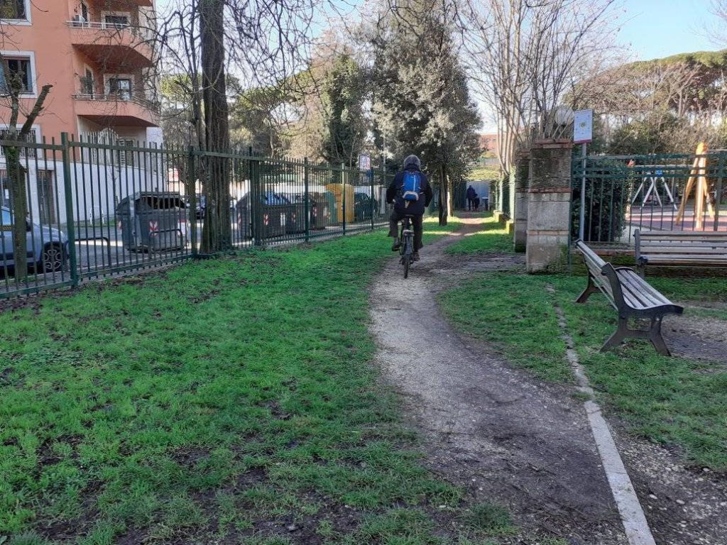 Parco Rabin. Foto dalla pagina Facebook Giardino delle Belle Arti