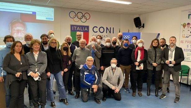 La squadra dei 15 fiduciari municipali del Coni