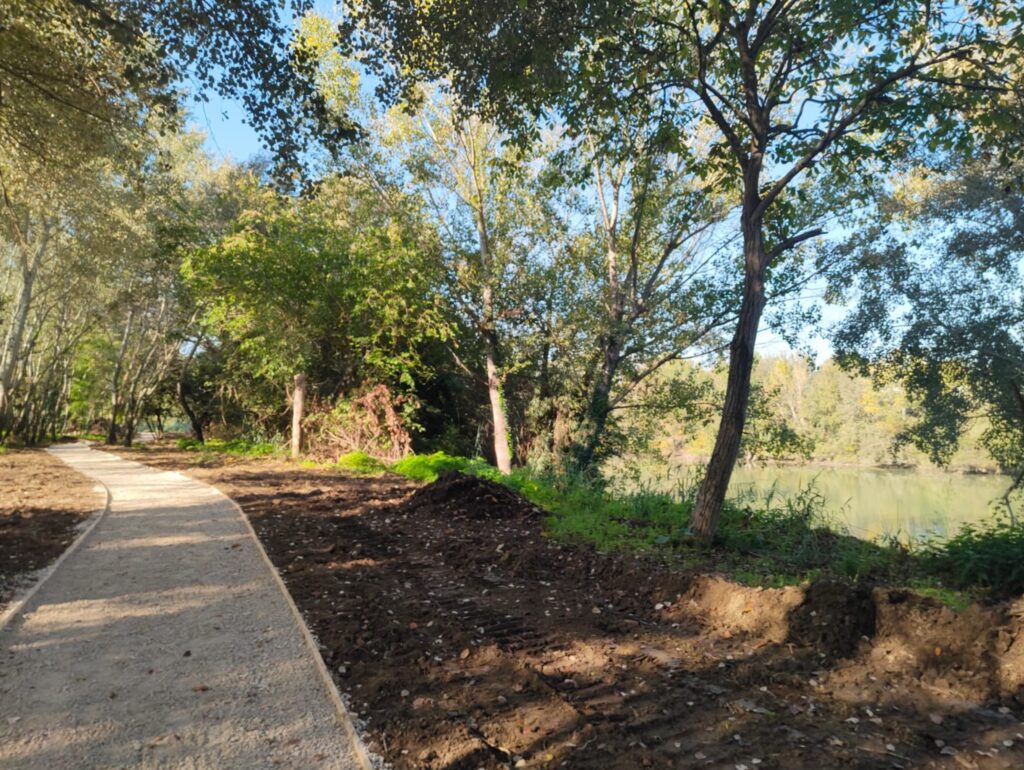 Parchi d'affaccio lungo il Tevere