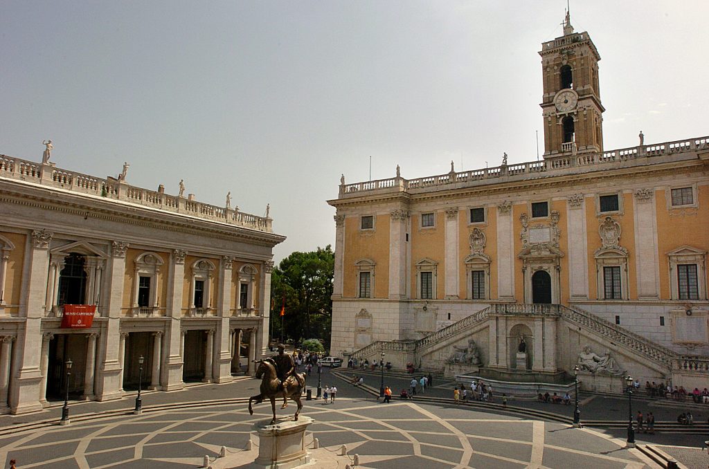 La sede del Comune di Roma