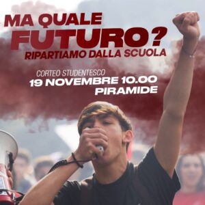 Manifestazione degli studenti romani venerdì 19