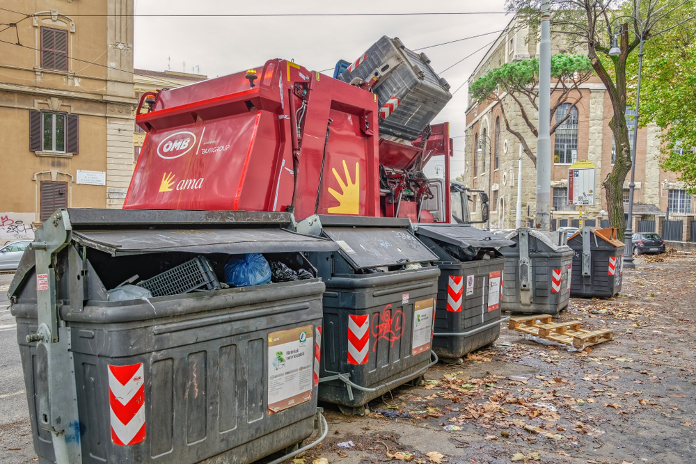 Cassonetti a Roma