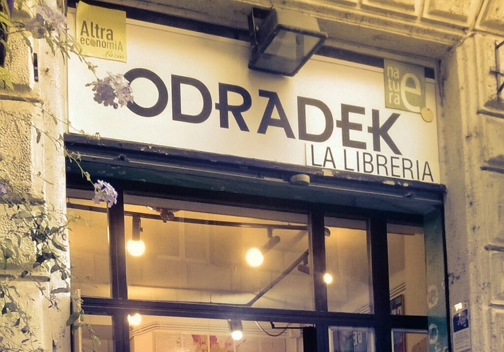 La libreria Odradek