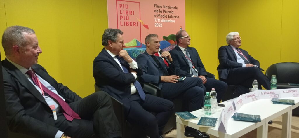 Da sinistra: Luigi Carletti, Claudio Fazzone, Giovanni Acampora, Cosmo Mitrano e Alessandro Inserra
