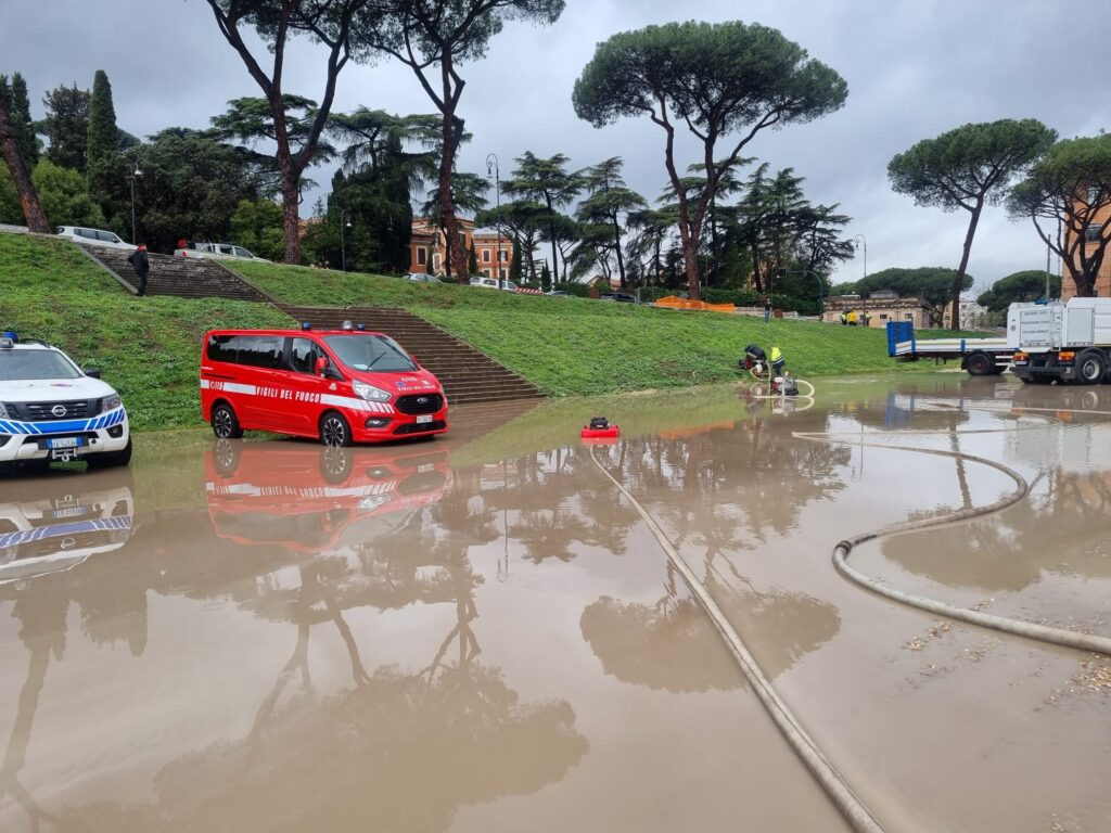 Allagamento al Circo Massimo