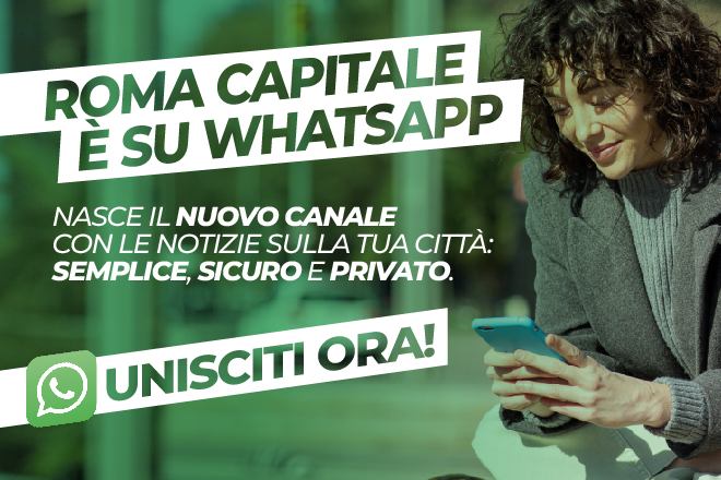Roma Capitale su WhatsApp