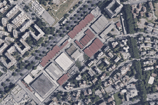 L'area dell'ex Fiera di Roma. Foto dal sito architettiroma.it 