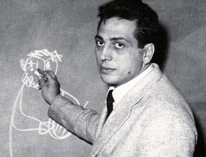 Alberto Manzi in una foto del 1960