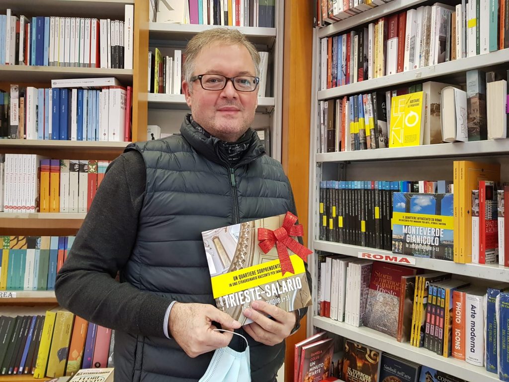 Il librario Agapito Cerroni con "Trieste-Salario, le 100 meraviglie (+1)