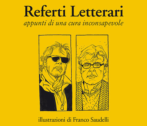 La copertina del libro "Referti letterari"