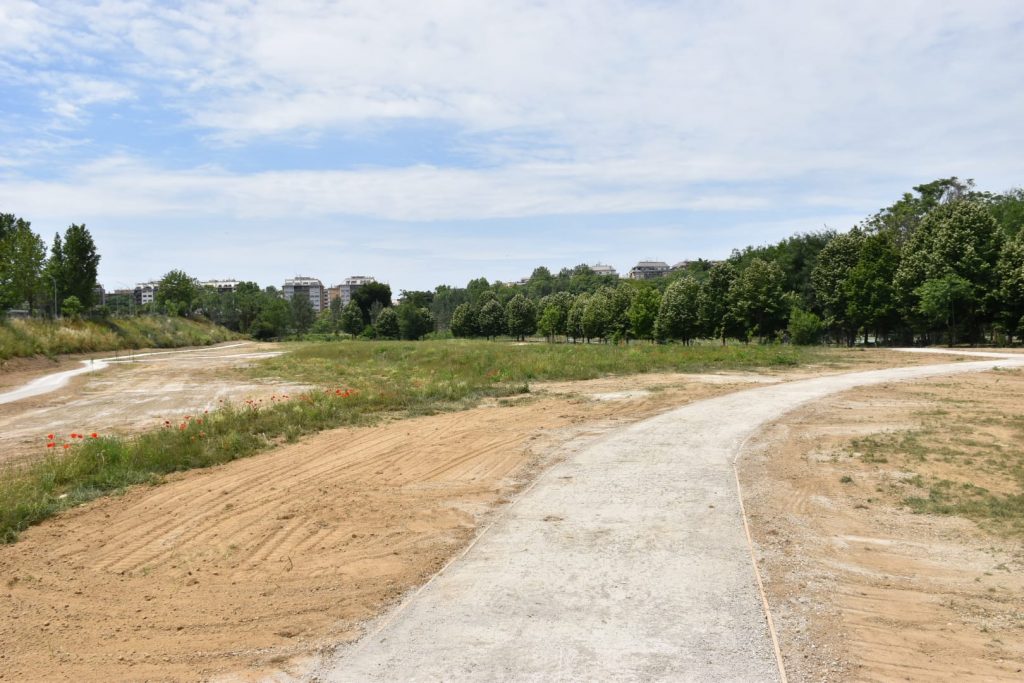 La nuova area verde del parco delle Valli che verrà intitolata a Rino Gaetano