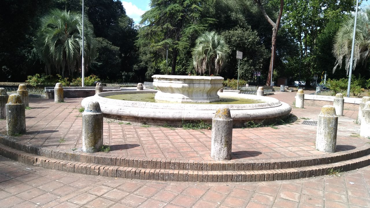 La fontana del parco