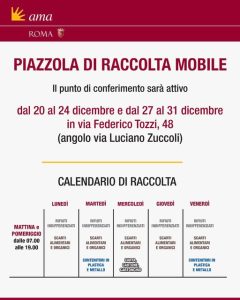 Raccolta rifiuti Natale