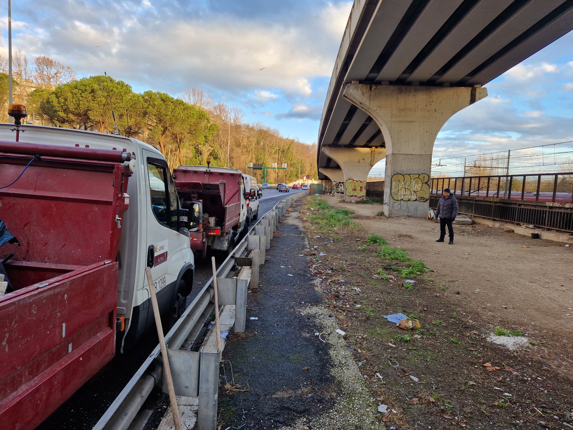 Sgomberato Insediamento Abusivo A Ponte Delle Valli. FdI: "Giornata ...