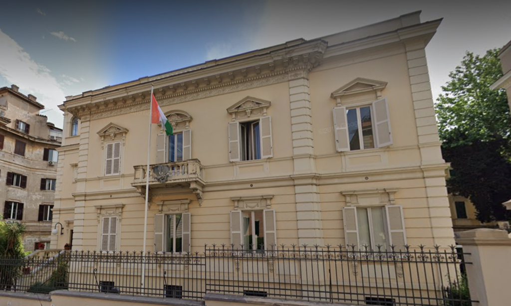 L'Ambasciata della Costa d'Avorio in via Saliceto (foto google maps)