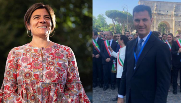 Gli sfidanti al ballottaggio: Francesca Del Bello e Paolo Di Tursi