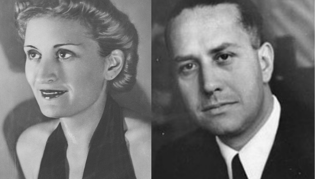 Edda Mussolini e Giangaleazzo Ciano