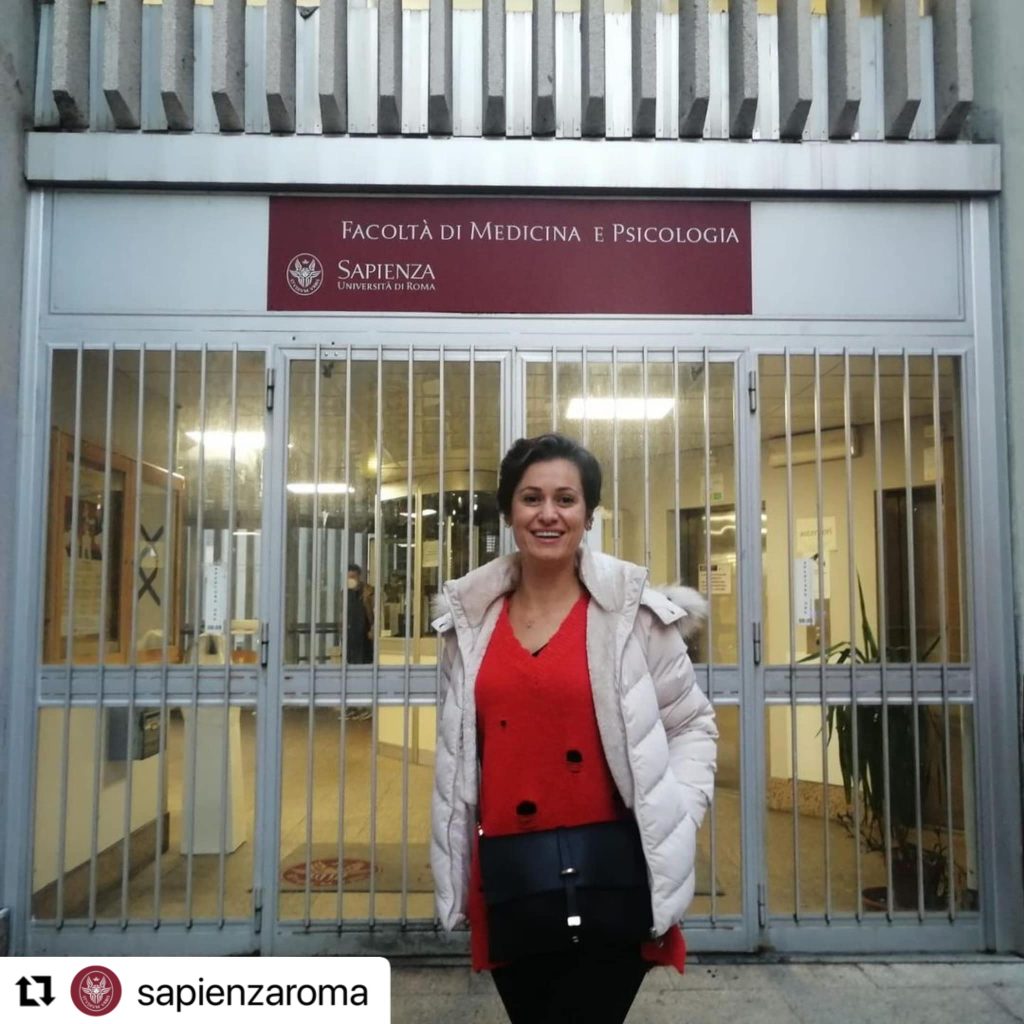 Nesrin Kara. Foto dalla pagina Facebook Sapienza Università di Roma