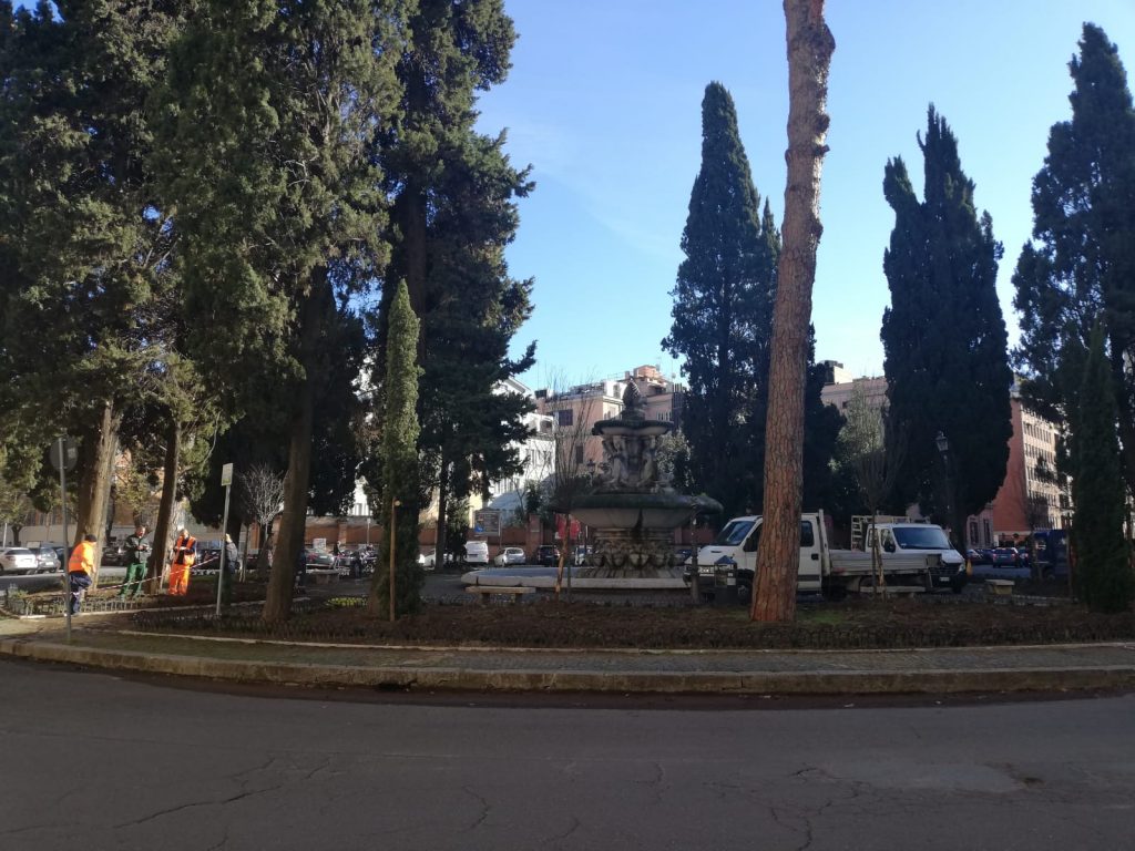 Piazza dei Quiriti torna alla sua originale bellezza dopo l'operazione di restyling