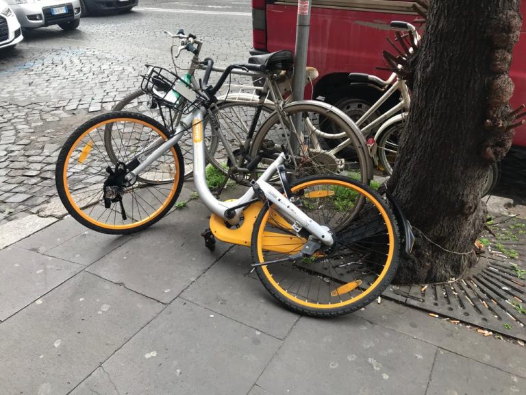 dove si possono portare le biciclette abbandonate