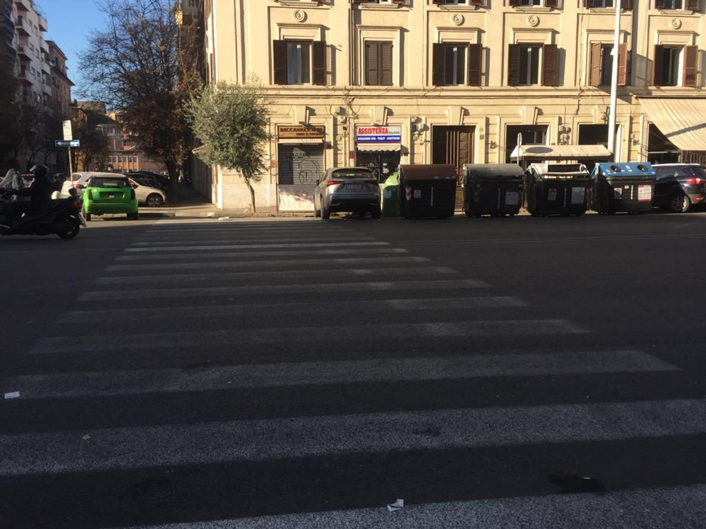 Via Della Giuliana civico 59 incrocio con Via Rodi