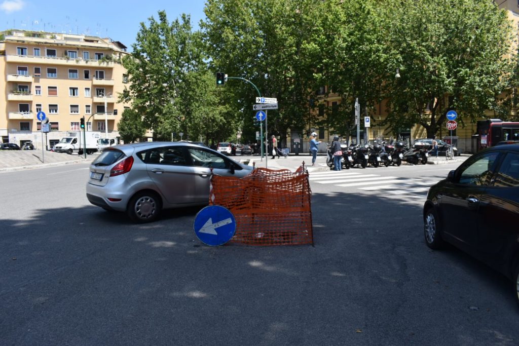 Il "pollaio" in piazzale degli Eroi