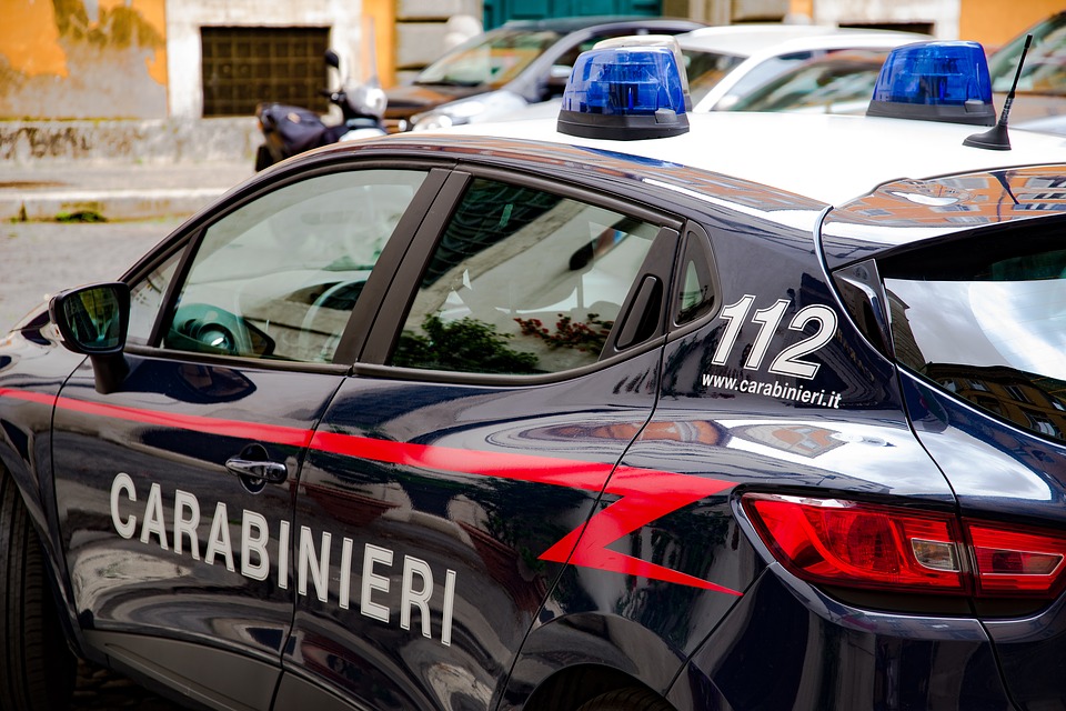 Una gazzella dei carabinieri