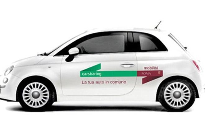 Un veicolo carsharingroma