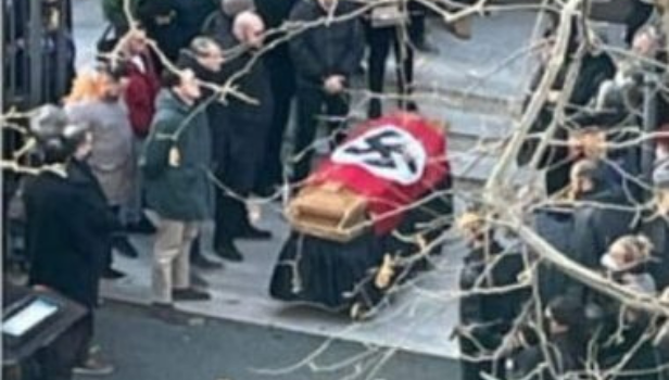 Il funerale nazista a Prati