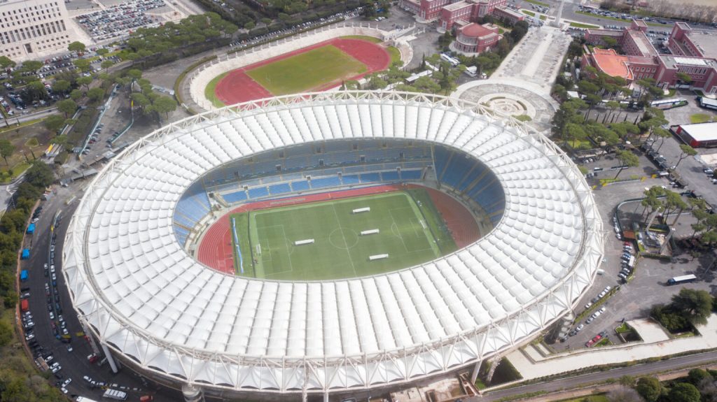 Lo stadio Olimpico