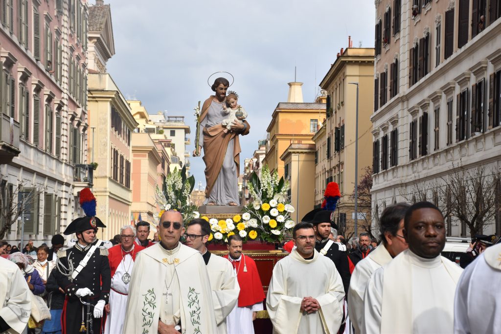 La processione di San Giuseppe