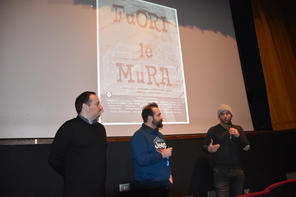 Da sinistra: Gianluca Erriu, Andrea Natale e Giuseppe Sciarra