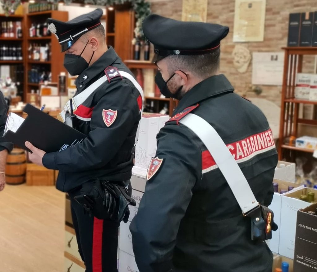 Controlli dei carabinieri a San Lorenzo. Foto di repertorio