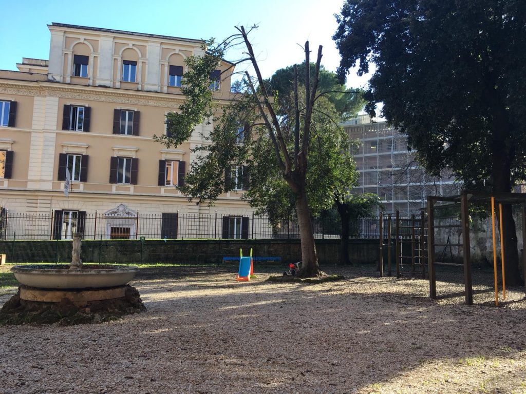 Il giardino della scuola Magarotto