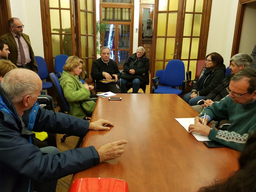 L'incontro a piazza Sempione per il Tmb