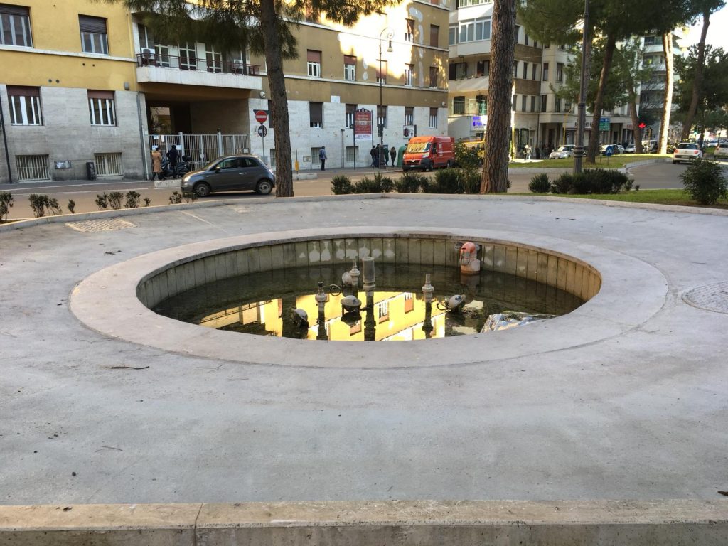 La fontana di piazza Istria