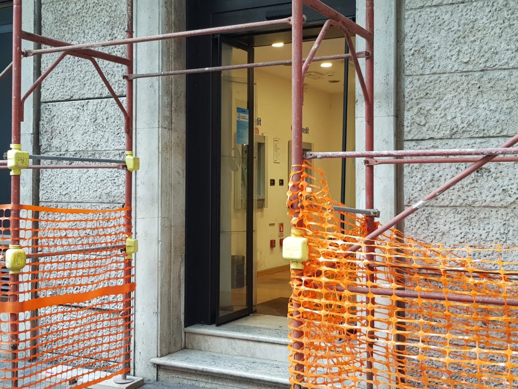 La filiale UniCredit di corso Trieste è stata riaperta