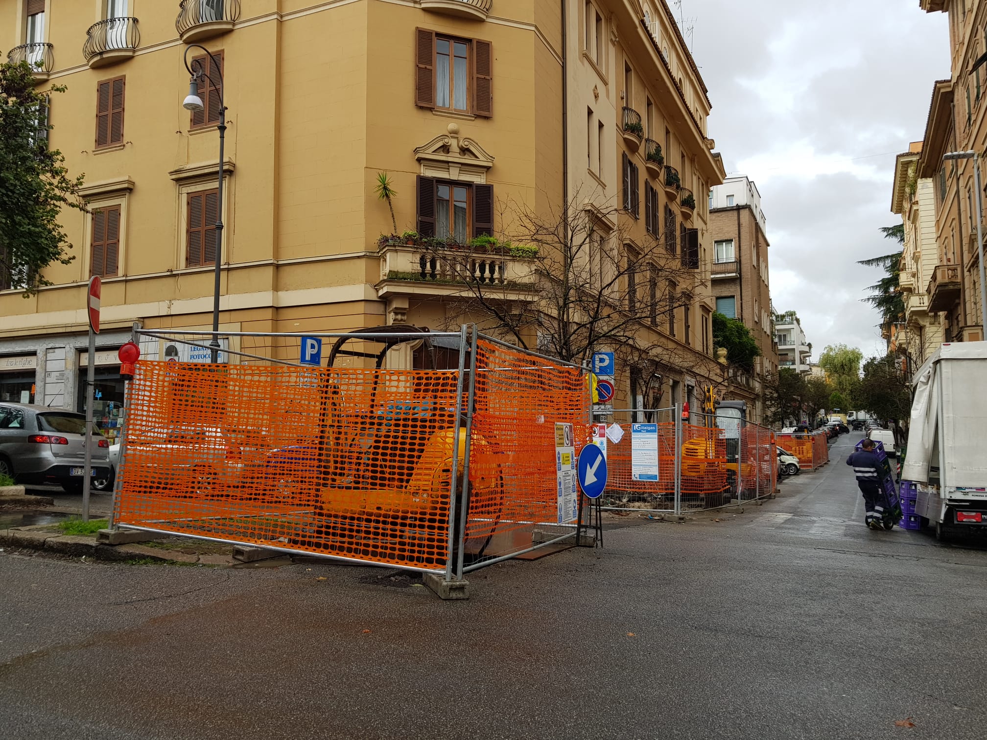 Via Gorizia, ecco quando verrà chiuso questo cantiere Italgas - Trieste