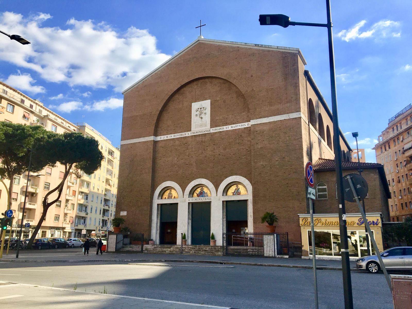 La chiesa di Santa Emerenziana
