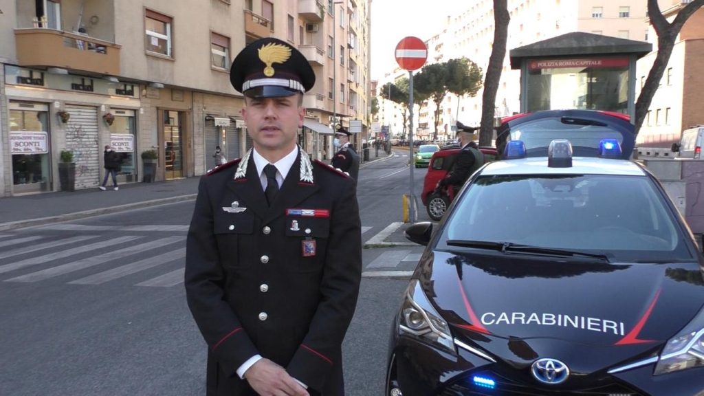 Il comandante della compagnia Parioli dei carabinieri, il capitano Alessandro De Venezia