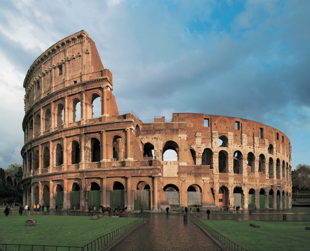 Il Colosseo (foto dal sito del parco archeologico del Colosseo)