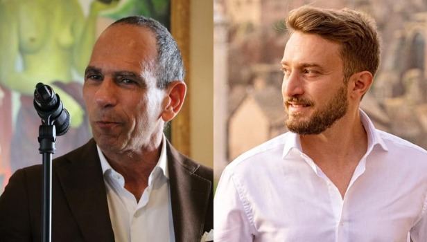 Giulio Anticoli (a sinistra) e Valerio Casini (a destra)