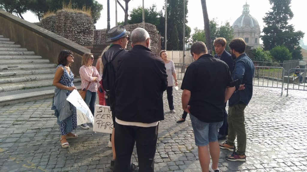 Sit-in Campidoglio