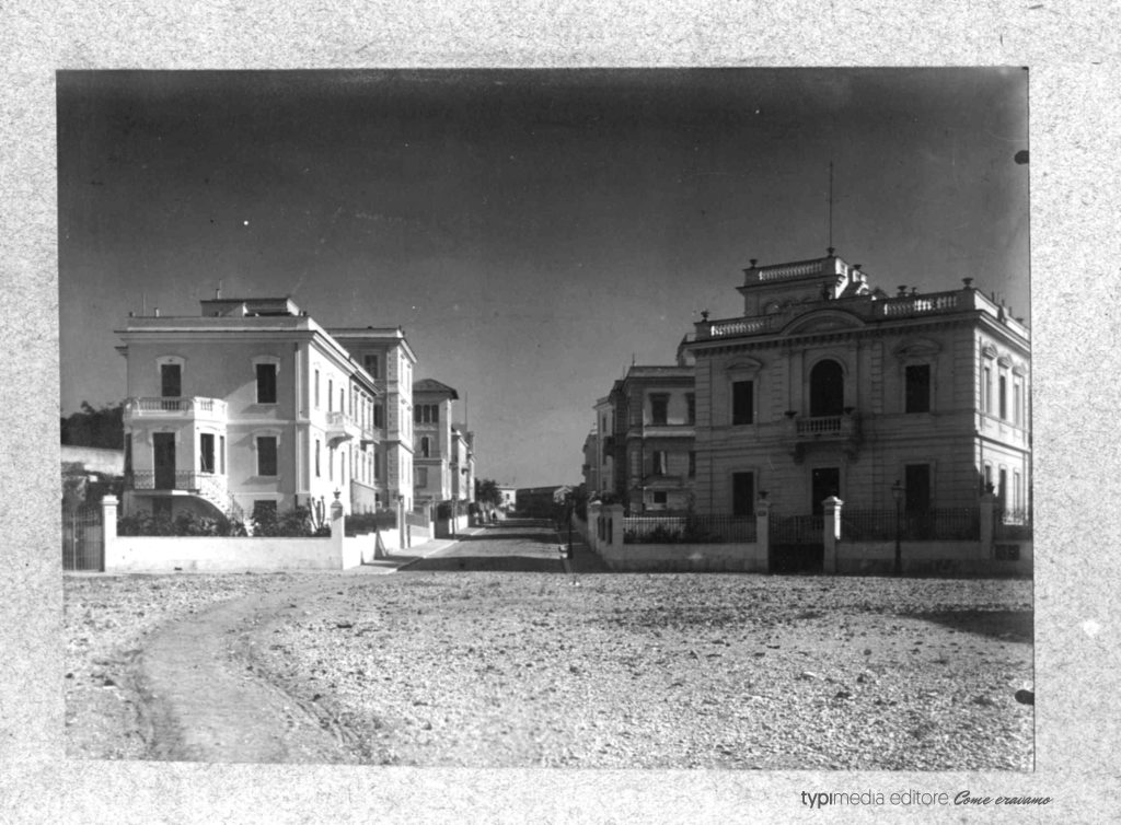 Via delle Alpi vista da piazza Caprera, foto dell'Archivio storico capitolino tratta dal volume "Come Eravamo Trieste-Salario" di Typimedia Editore